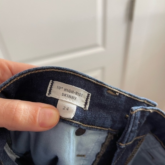 Madewell 10” High Rise Skinny Jean Hayes Wash - 24 - Picture 8 of 10